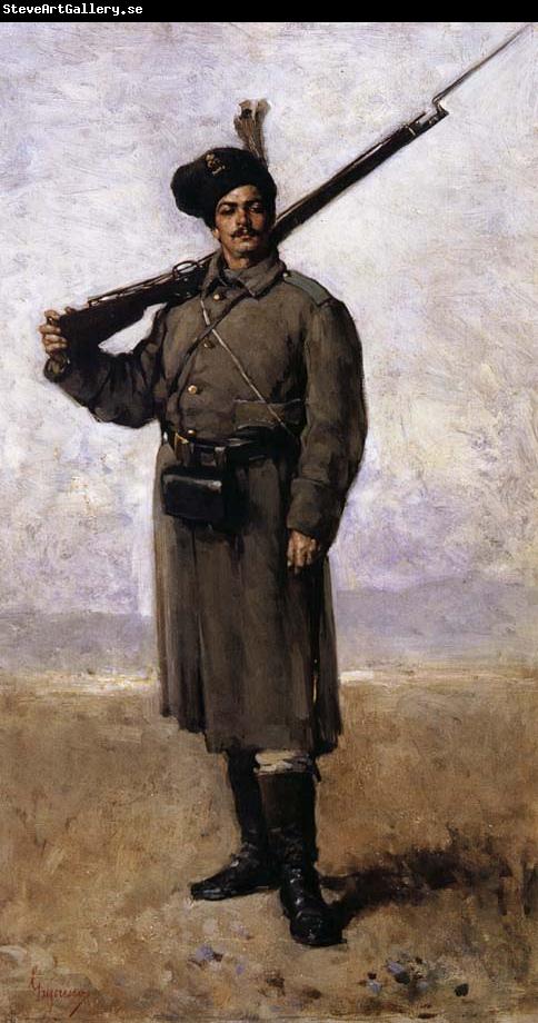 Nicolae Grigorescu The Sentry